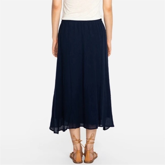NWT Johnny Was Calme Easy Gauze Skirt Black Boho Resortwear - Picture 3 of 16